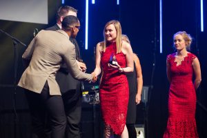 Jessie Stow at National Apprenticeship Awards 2019