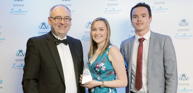 Jessie Stowe Cogent Skills Apprenticeship awards 2019