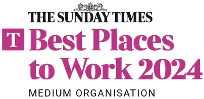 Sunday Times Best Places to Work 2024 - Medium Organisation