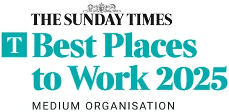 Sunday Times Best Places to Work 2025 - Medium Organisation