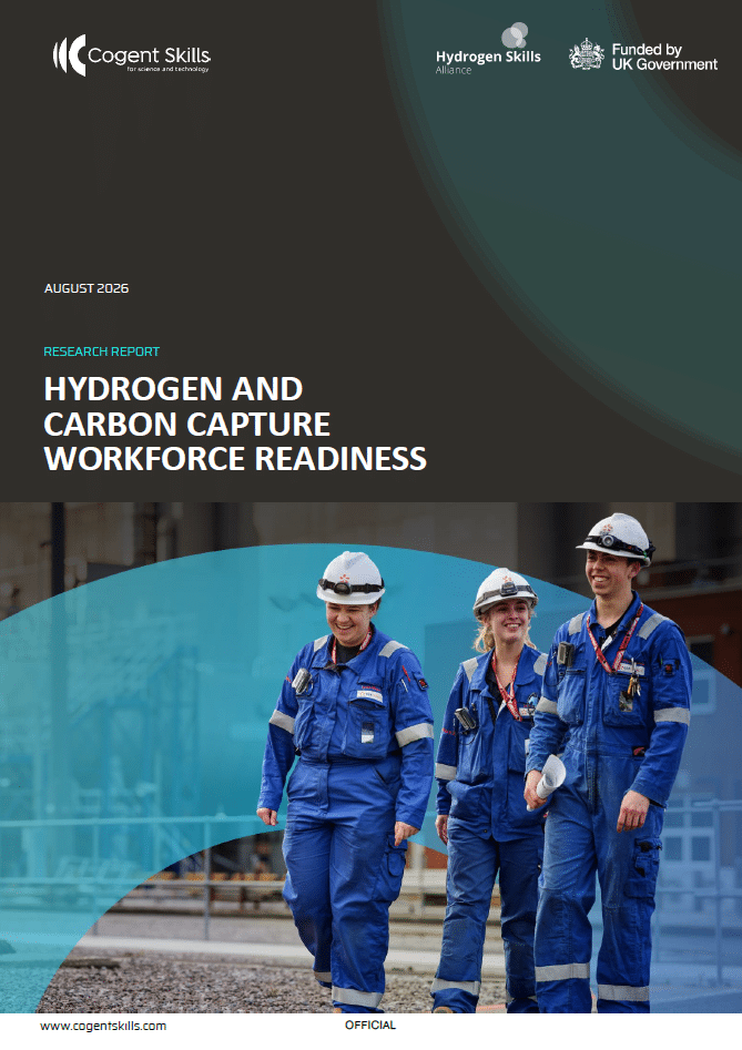 Hydrogen and Carbon Capture Workforce Readiness Report cover